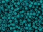  10 g 15/0 TOHO Seedbeads, Transparent - Frosted Teal 