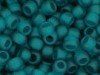  10 g 8/0 TOHO Seedbeads, Transparent - Frosted Teal 