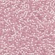  10 g 11/0 Seedbeads, Semi-matte Pale Pink/Lined Crystal 