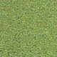  10 g 11/0 Seedbeads, Matt Transparent Chartreuse AB 