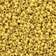  10 g 15/0 Seedbeads, Matted Opaque Canary 