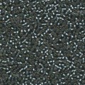  10 g 11/0 Seed Beads, Matte Grey Silverlined 
