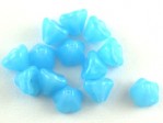  1 st nglakjol 6x8 mm Powder Blue Opal 