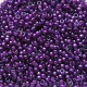  10 g 15/0 Seed Beads, Fuchsia Lined Crystal Lustre 