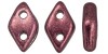  50 st Diamond 4x6,5 mm, Saturated Metallic Red Pear 