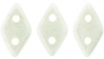  50 st Diamond 4x6,5 mm, Luster-Opaque White 