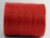  5 m vaxad bomull, 0,8 mm, red 