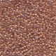  10 g 8/0 Seed beads, Sparkling Metallic Gold Lined Crystal 