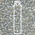  10 g Seedbeads 6/0 Silverlined Crystal 