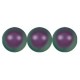  10 st Swarovski runda 6 mm, Iridescent Purple 