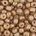  5 g 6/0 Seedbeads, Baroque Pearl Gold 