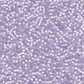  10 g 11/0 Seedbeads, Semi-matte Lilac/lined Crystal 