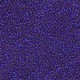  10 g 15/0 Seed Beads, Silverlined Sapphire 