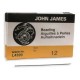  25 st John James nålar, Storlek 12 