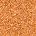  10 g 11/0 Seed Beads, Opaque Light Orange Luster 