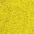  10 g 11/0 Seed Beads, Opaque Yellow Luster 