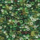  10 g 11/0 Seed Beads, Mix-Evergreen 