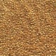  2 g 11/0 Seed Beads, 24 KT Gold Plated 