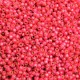  10 g 8/0 Seed Beads, Duracoat Silverlined Hot Pink 