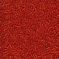  10 g 11/0 Seed Beads, Silverlined Red 