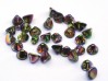  20 st Button Beads, 4 mm, Crystal Magic Orchid 