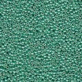  10 g 11/0 Seedbeads, Duracoat Galvanized Dark Mint Green 