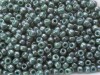  10 g 11/0 TOHO Seedbeads, Marbled Opaque Turquoise/Blue 