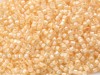  10 g 15/0 TOHO Seedbeads, Inside Color Crystal/Light Jonquil Lin 