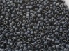  10 g 15/0 TOHO Seedbeads, Matte Color Gunmetal 