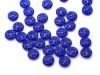  30 st Czechmates QuadraLentils, 6x2 mm, Cobalt 
