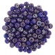  100 st rondeller, 3 mm, Luster Iris - Navy Blue 