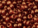  10 g 8/0 TOHO Seedbeads, Gold-lustered African Sunset 