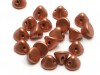  20 st Button Beads, 4 mm, Vintage Copper 