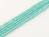  Ca 180 st Chinese Cut Beads, 1 mm, Jade 