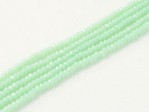  Ca 180 st Chinese Cut Beads, 1 mm, Chrysolite Opal 