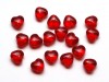  25 st Hjärtan, 6 mm, Red 