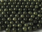  30 st runda, 6 mm, Polychrome Dark Olive 
