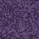  5 g 11/0 Delicas, Dyed Purple Silk Satin 
