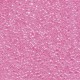  5 g 11/0 Delica, Lined Crystal Dark Pink 