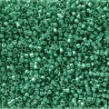  5 g 11/0 Delicas, Duracoat Galvanized Dark Aqua Green 