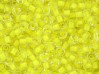  5 g Matubo Seedbeads 8/0, Crystal Yellow Neon Lined 