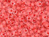  5 g Matubo Seedbeads 8/0, Crystal Red Neon Lined 