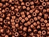  5 g Matubo Seedbeads 8/0, Matte Metallic Dark Copper 