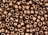  5 g Matubo Seedbeads 8/0, Matte Metallic Bronze Copper 