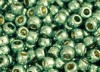  10 g 11/0 TOHO Seedbeads, PF- Galvanized Mint Green 