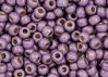  10 g 11/0 TOHO Seedbeads, PF-Frosted Galvanized Pale Lilac 