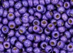  10 g 11/0 TOHO Seedbeads, PF- Matte Galvanized Violet 