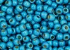  10 g 11/0 TOHO Seedbeads, PF- Matte Galvanized Aqua Sky 