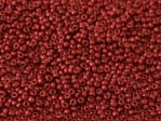  10 g 8/0 Seed beads, Lava Red 